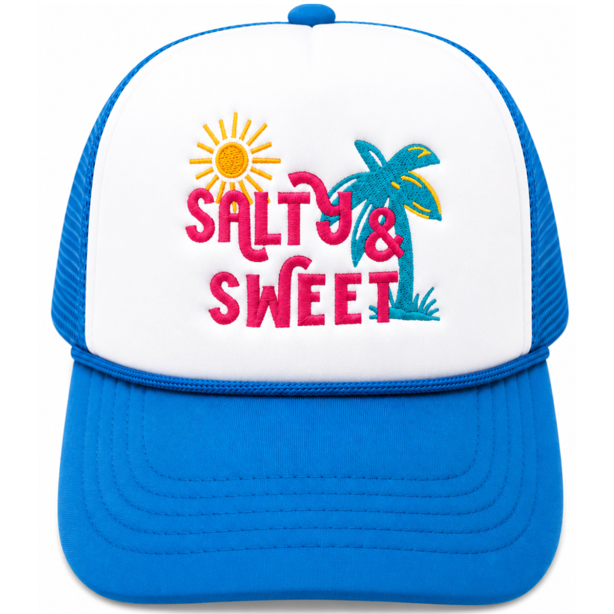 Salty & Sweet Trucker Hat - Blue
